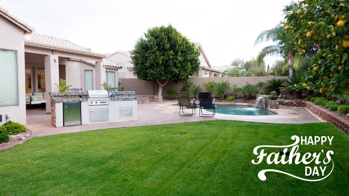 How Professional Lawn Care Creates Dad’s Ideal Gathering Space: From Backyard BBQs to Family Fun