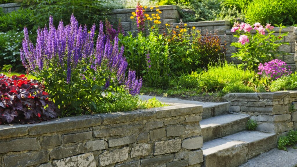 Integrating Retaining Walls and Stonework into Your Patio & Garden